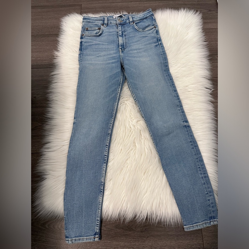 Zara High Waist Skinny Jeans